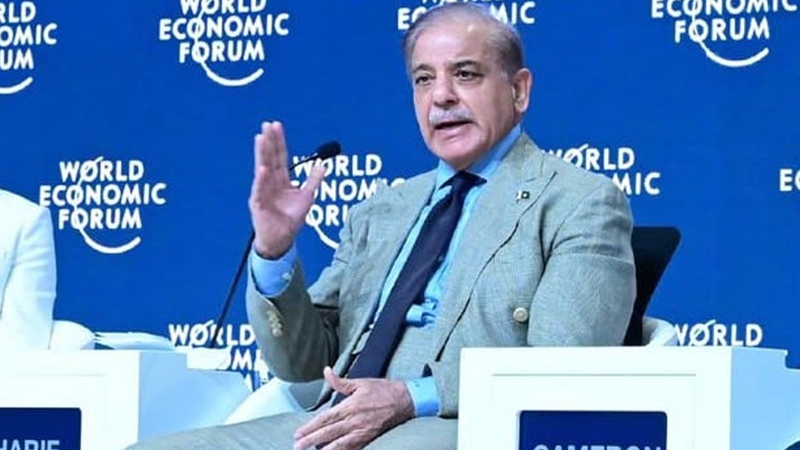 غزہ میں امن کے بغیر دنیا میں مستقل امن قائم نہیں ہو سکتا، وزیراعظم شہباز شریف کا عالمی اقتصادی فورم سے خطاب