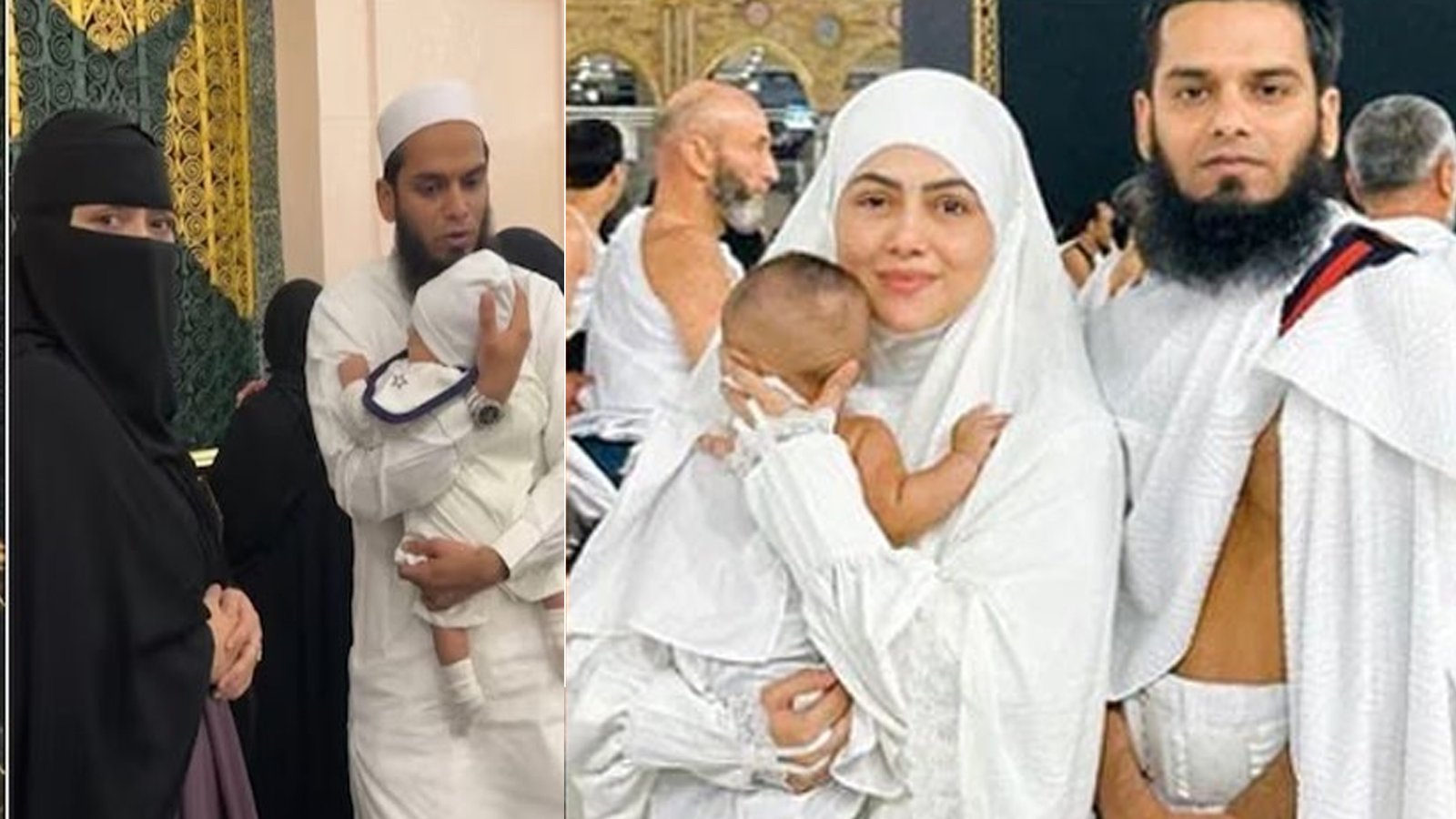 ثنا خان نے اپنے بیٹے طارق جمیل کا چہرہ پہلی بار دکھا دیا