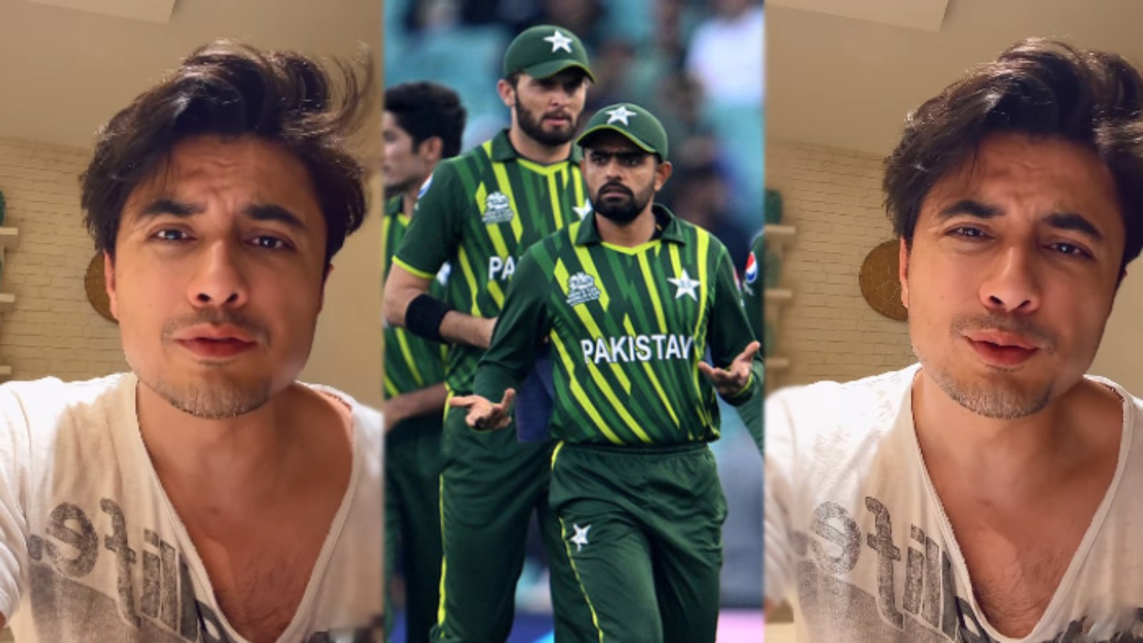 پاک بھارت ٹاكرے سے قبل علی ظفر کا بابر اعظم اور قومی ٹیم کو اہم مشورہ