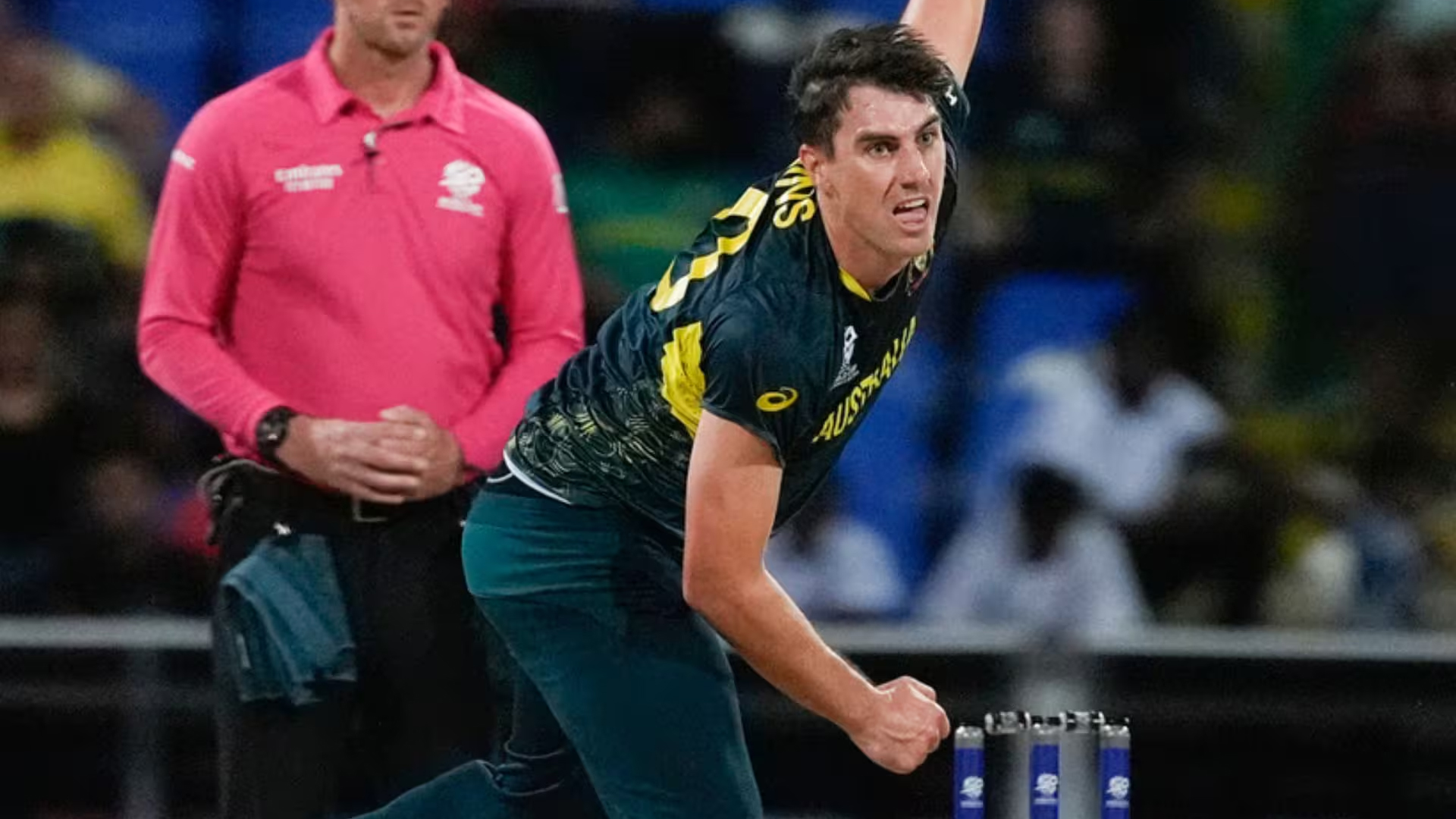 پیٹ کمنز نے ٹی 20 ورلڈ کپ میں لگا تار دو ہیٹرک کرنیوالا دنیا کا پہلا باؤلر بن گئے