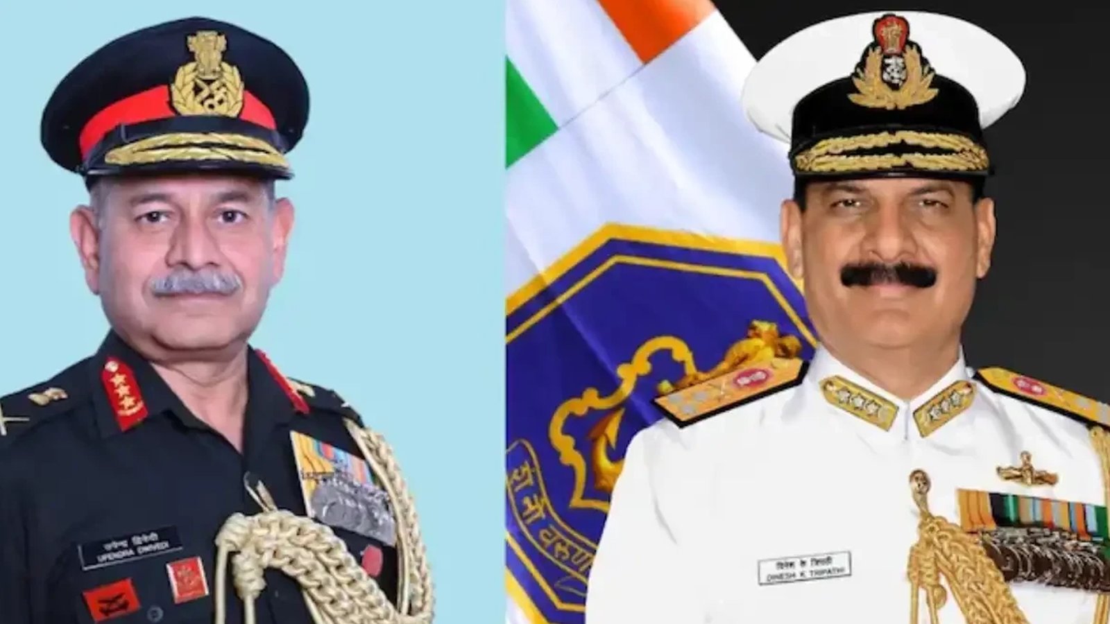 دو کلاس فیلوز نے بھارتی بری اور بحری افواج کی کمان سنبھال لی