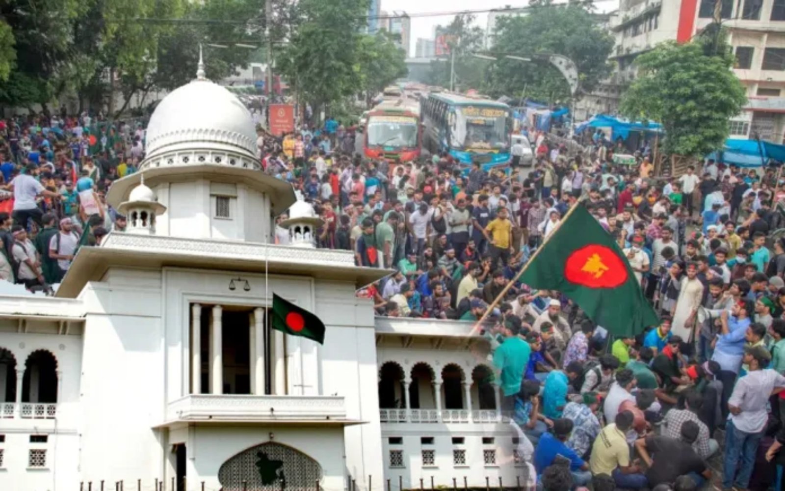 بنگلا دیش میں طلبہ کا احتجاج : سپریم کورٹ کا کوٹہ سسٹم پر عمل درآمد روکنے کا حکم