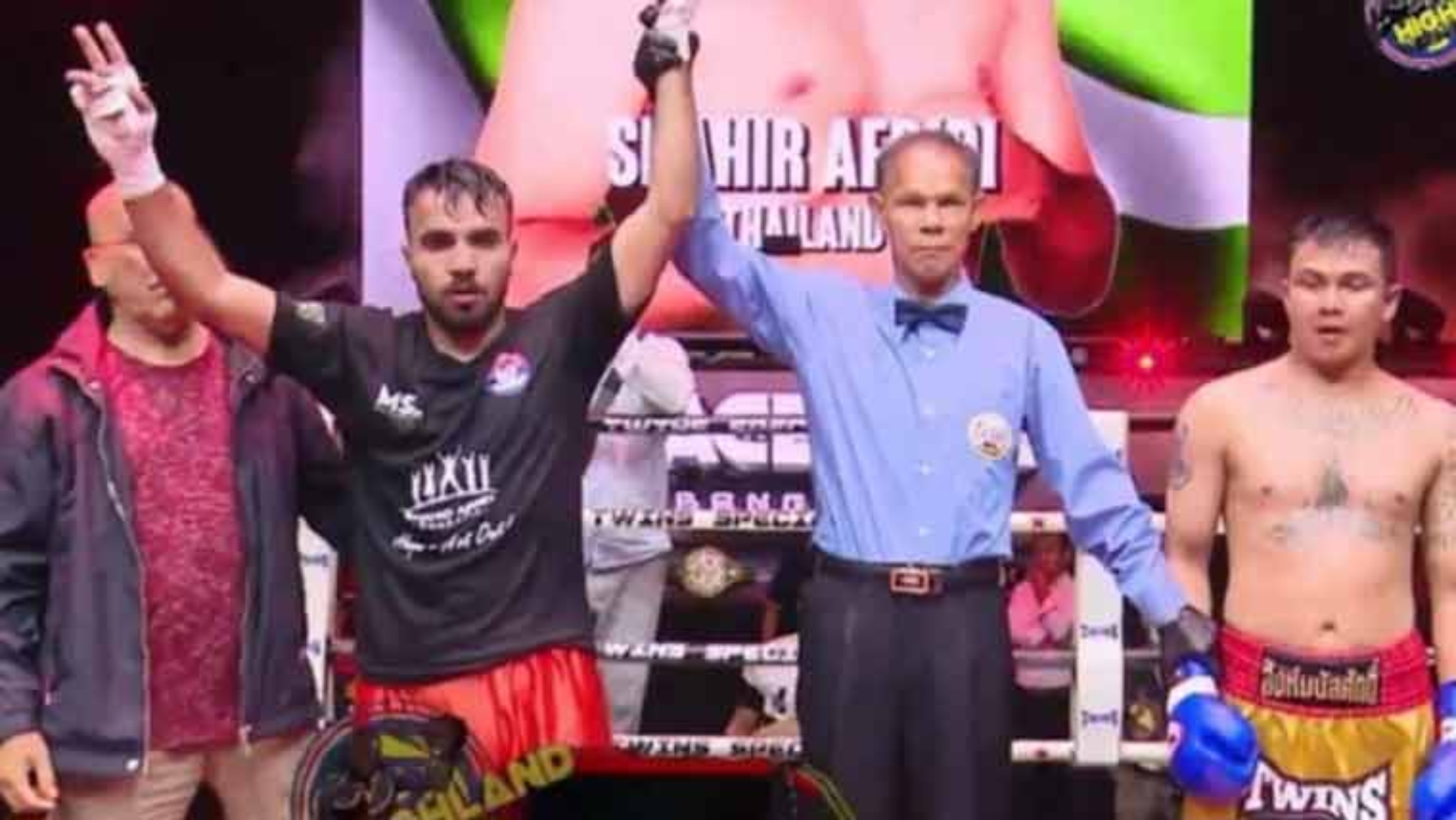 پاکستانی باکسرشہیر آفریدی نے بھارتی باکسرکو شکست دیدی