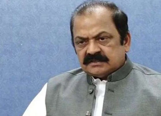 Rana Sanaullah رانا ثناء اللہ