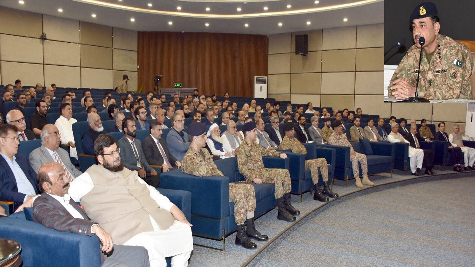 یہ ملک کلمہ کے اوپر بنا ہے، اللہ کے سوا  کوئی طاقت نقصان نہیں پہنچا سکتی،آرمی چیف