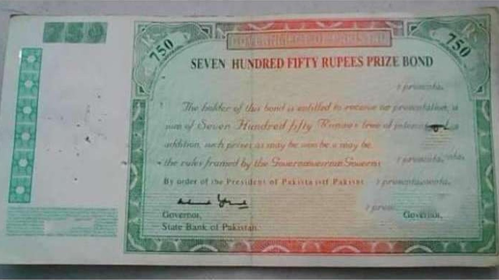 750 روپے کے قومی انعامی بانڈز کی قرعہ اندازی کی تاریخ سامنے آگئی