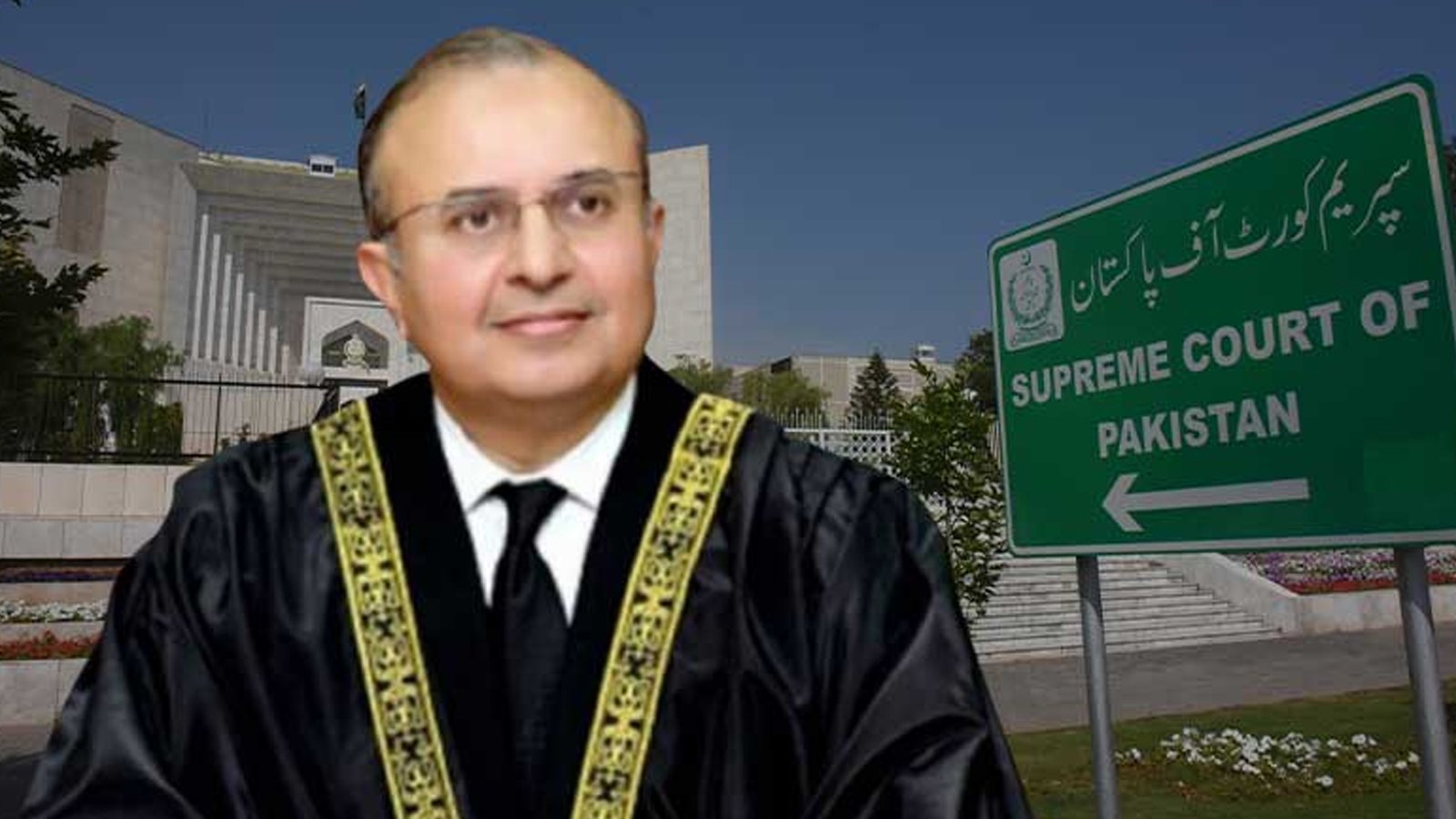 جسٹس منصورعلی شاہ نے قائم مقام چیف جسٹس کے عہدے کا حلف اٹھا لیا