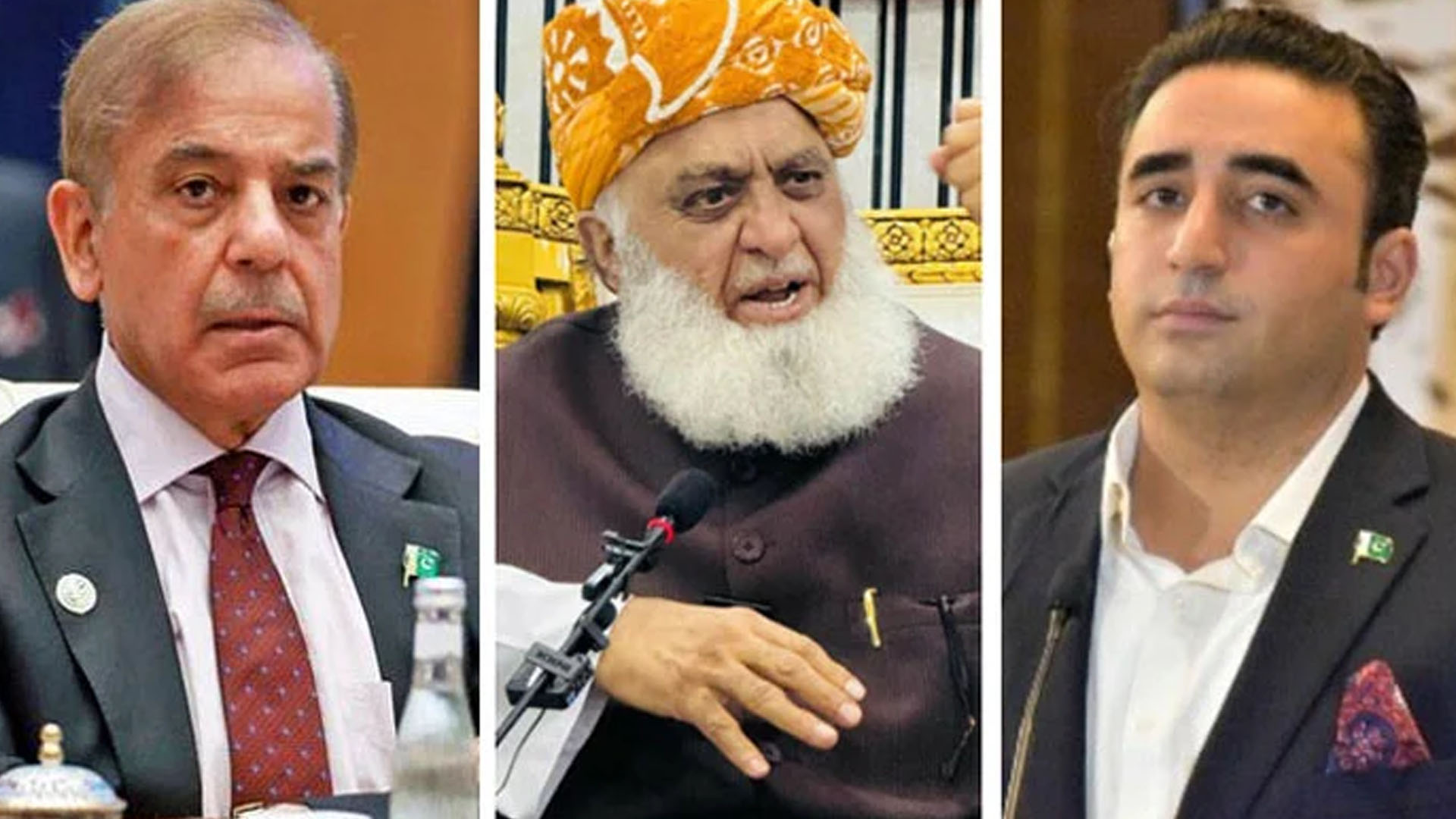 وزیراعظم شہبازشریف مولانا فضل الرحمٰن کی رہائشگاہ پہنچ گئے