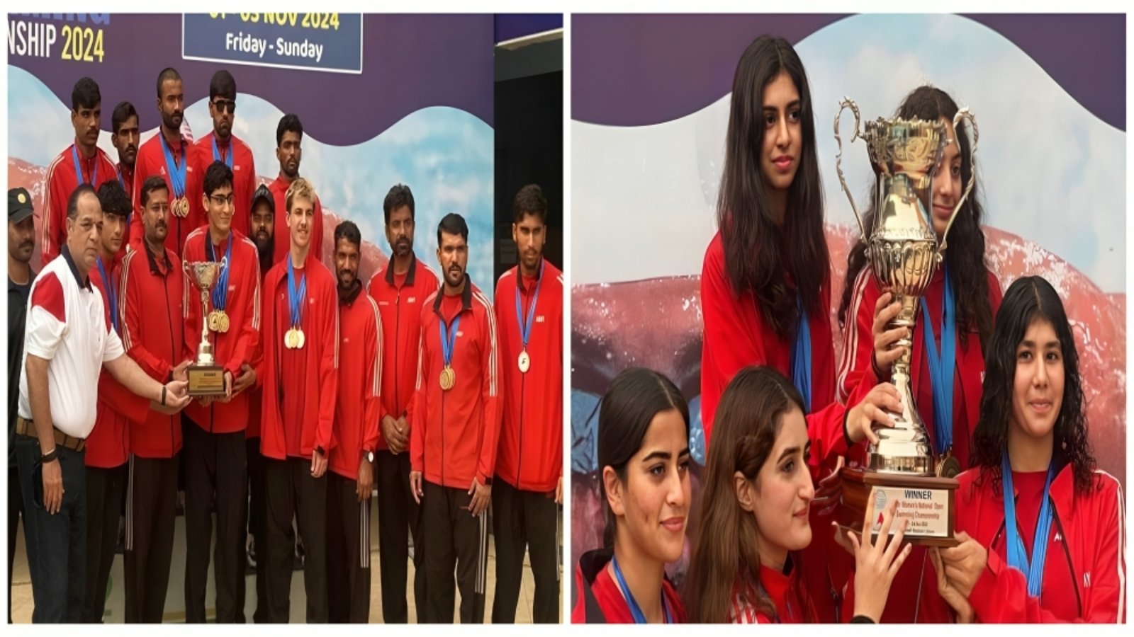 مینز اینڈ ویمنز نیشنل سوئمنگ چیمپئن شپ ، پاکستان آرمی فاتح قرار