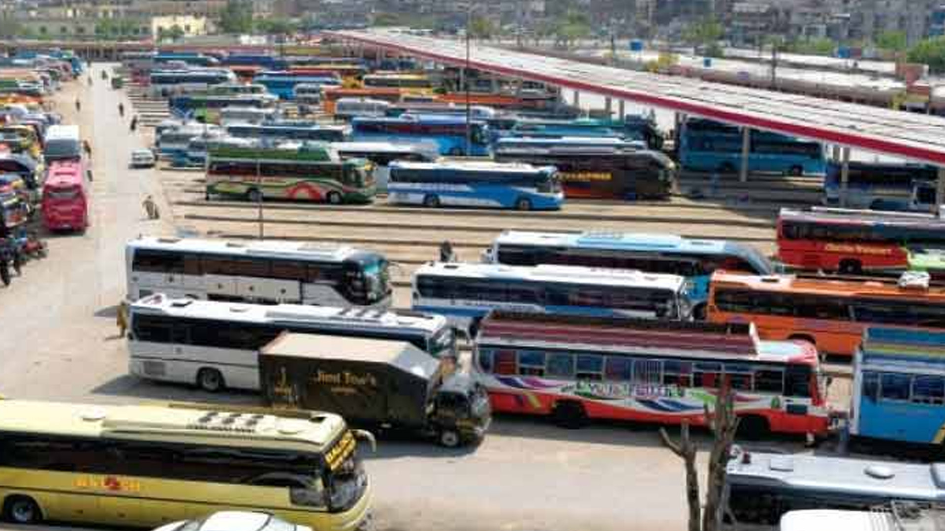 راولپنڈی سے دیگر صوبوں کو جانے والی پبلک ٹرانسپورٹ تاحکم ثانی مکمل بند