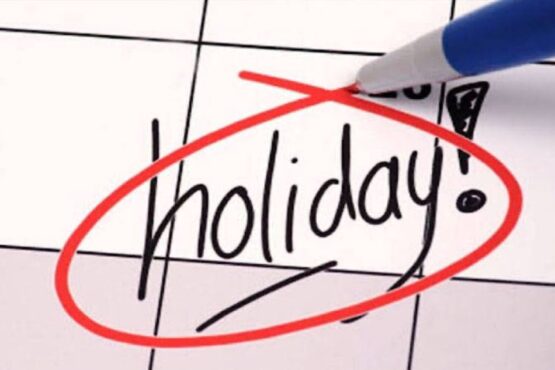 17 نومبر کو عام تعطیل کا اعلان