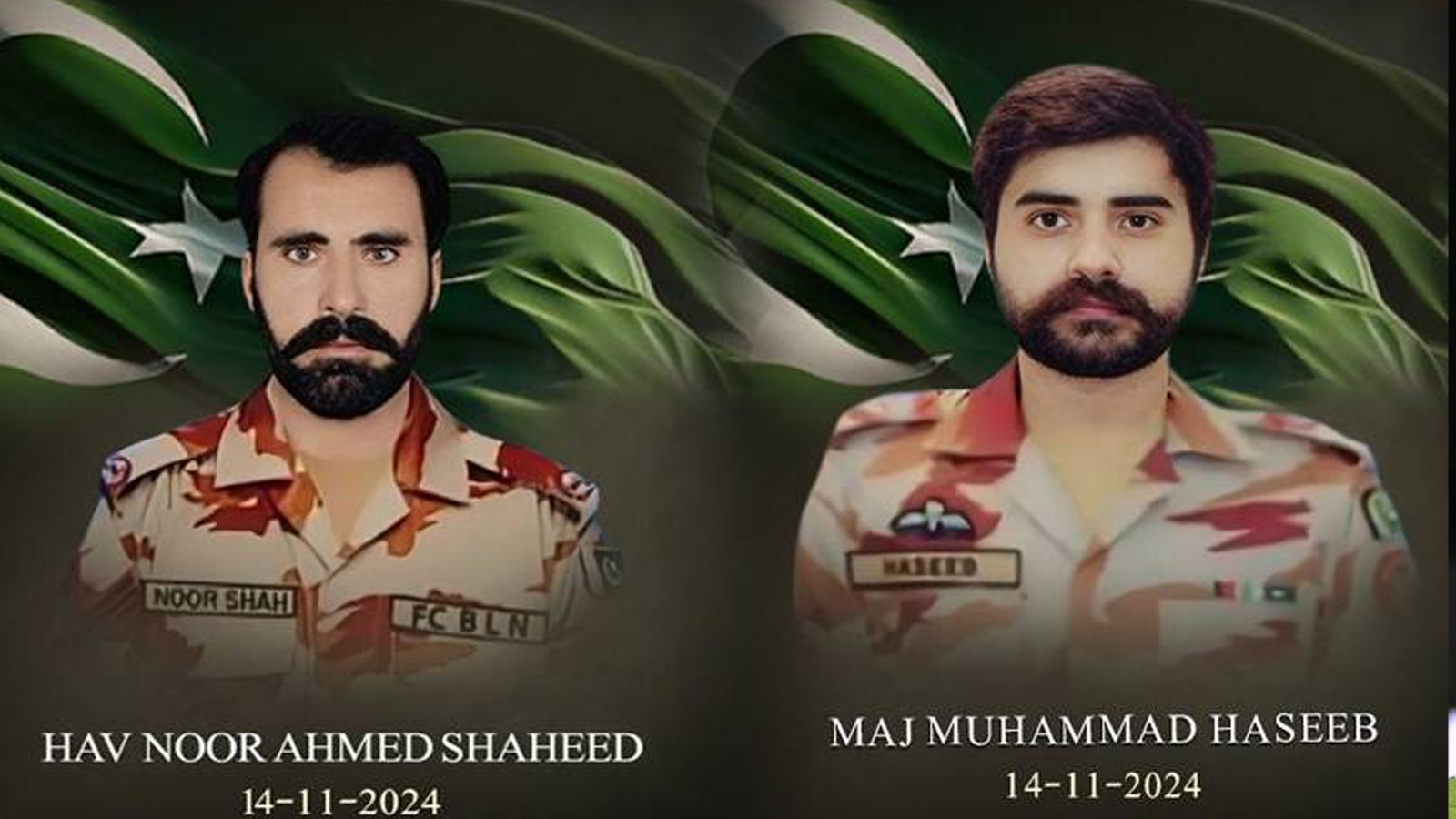 کوئٹہ: ضلع ہرنائی میں دہشت گردوں کے خلاف کارروائی، 3دہشت گرد ہلاک، میجر اور حولدار شہید