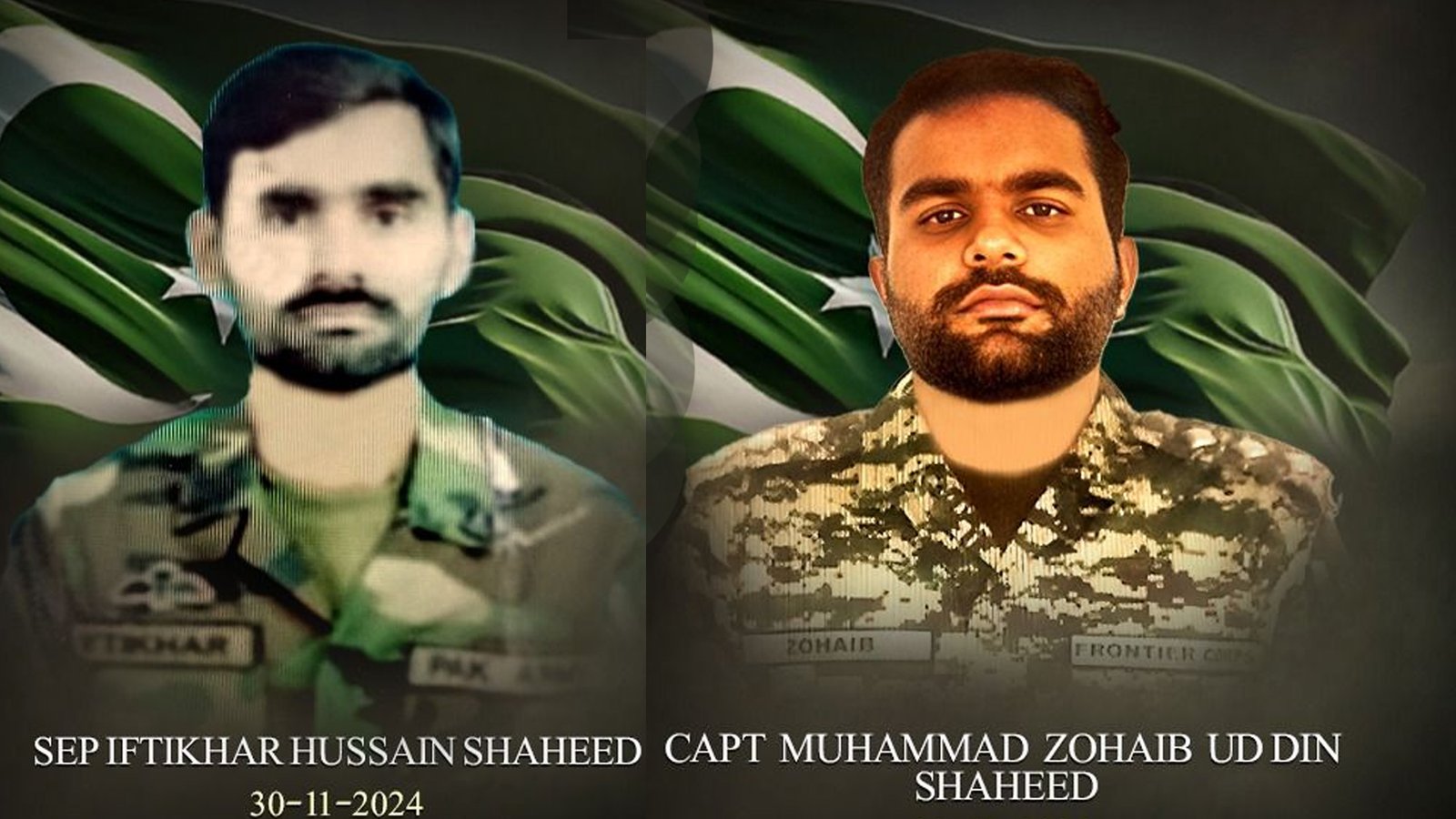خیبرپختونخوا میں سکیورٹی فورسز نے دو مختلف کارروائیاں ، 8 خوارج ہلاک ، 2جوان شہید