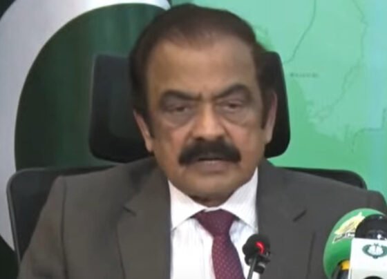 رانا ثناء اللہ