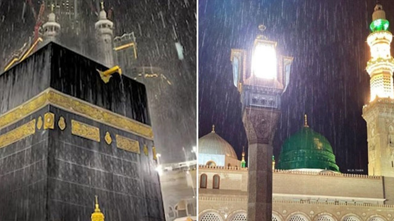 سعودی عرب کے کئی علاقوں میں بارش اور ژالہ باری کا امکان