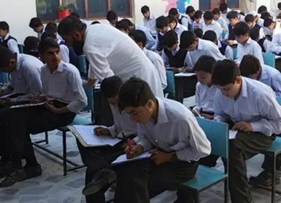 انٹرمیڈیٹ کے امتحانات