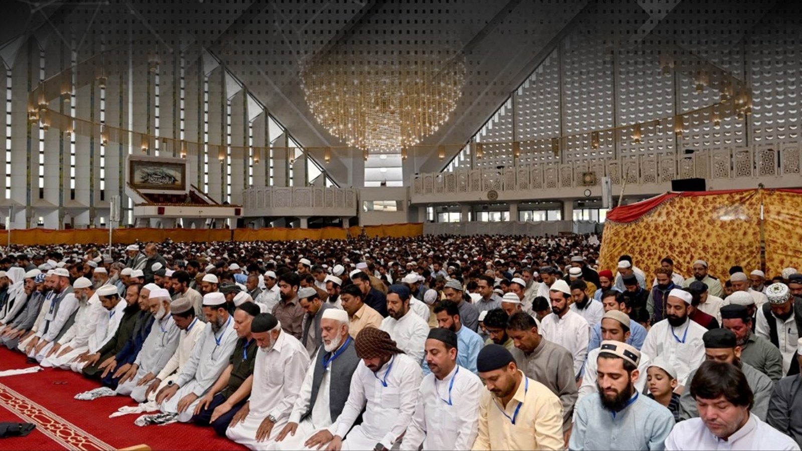 اسلام آباد میں فیصل مسجدسمیت دیگر مساجد میں عیدالفطر کی نماز کے اوقات جاری