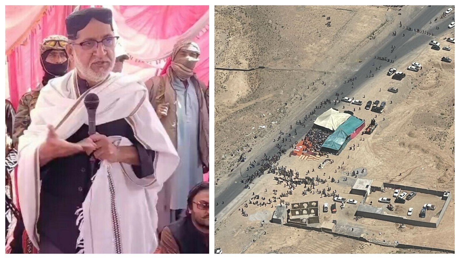 عید کا پہلا روز،  اخترمینگل کاکوئٹہ کے باہر دھرنا جاری ، عوام کی عدم دلچسپی