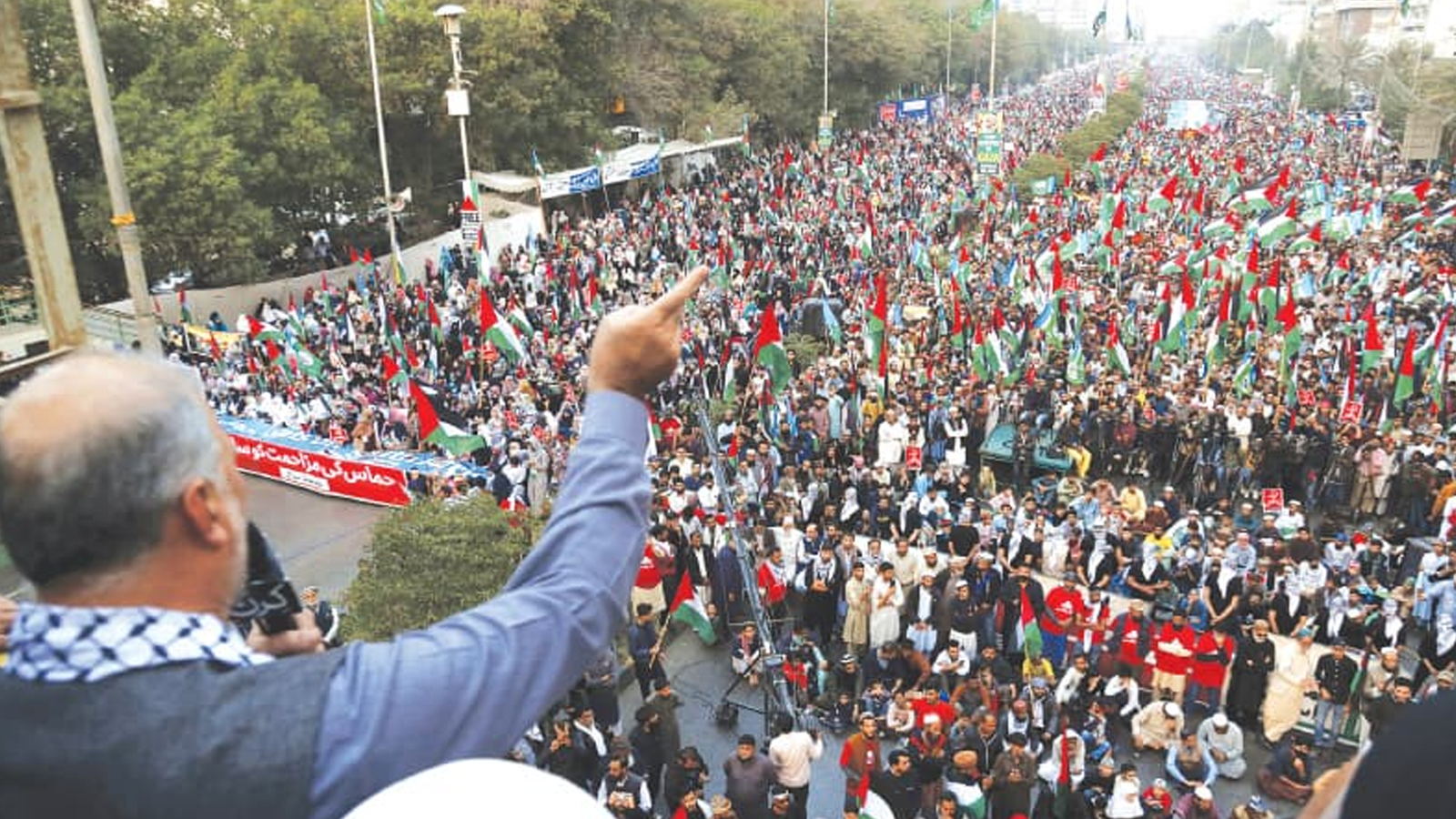 جماعت اسلامی کا احتجاج، ریڈ زون کی طرف جانے والے تمام راستے سیل
