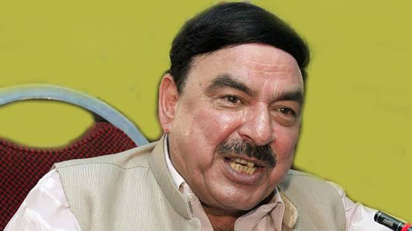 ’بولوں کہ نہ بولوں‘ ابھی موسم نہیں آیا، شیخ رشید کی میڈیا سے گفتگو