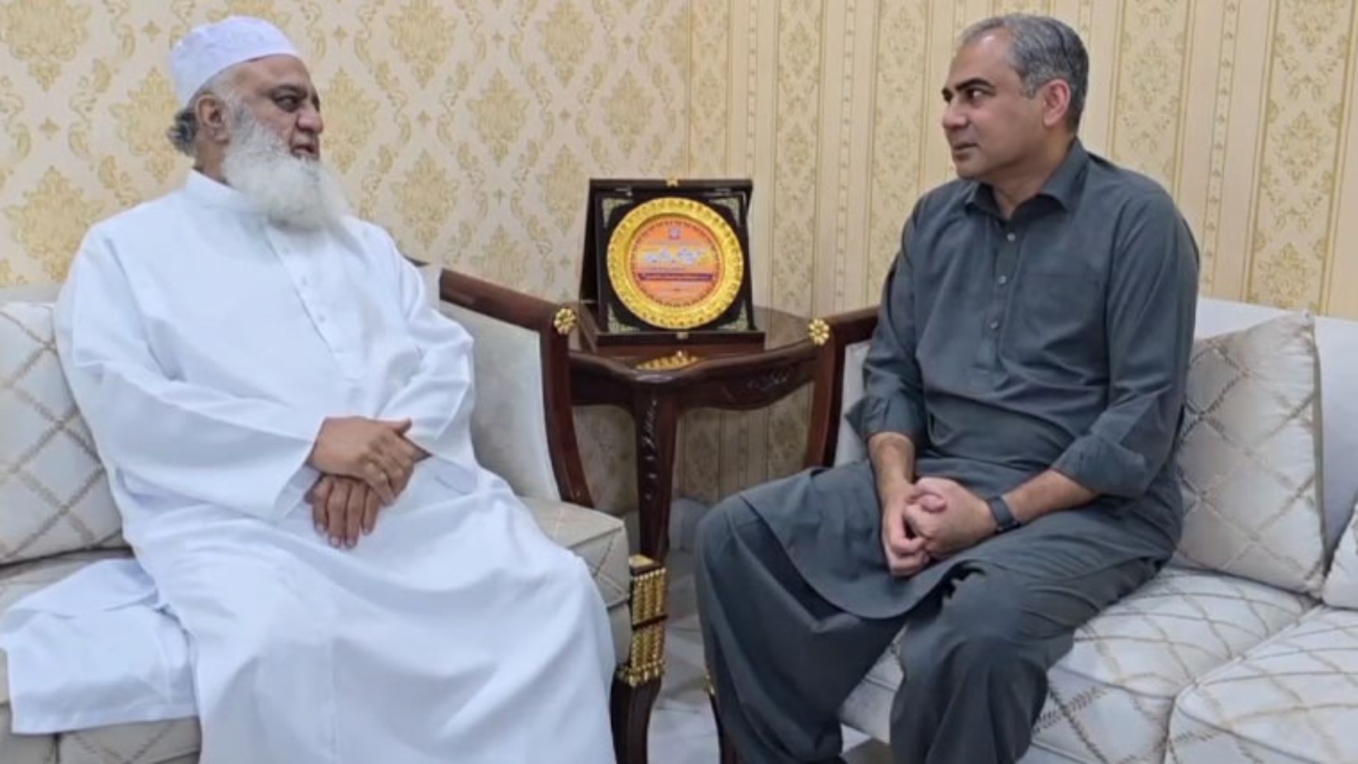 محسن نقوی کی مولانا فضل الرحمان سے ملاقات ، بھارتی مہم جوئی کا بھرپور جواب دینے پر اتفاق
