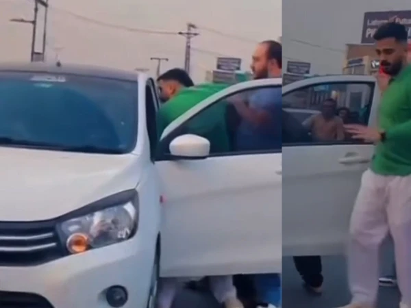 ٹک ٹاکر رجب بٹ کی نوجوان پر تشدد کی ویڈیو وائرل، شہری تھانے پہنچ گیا