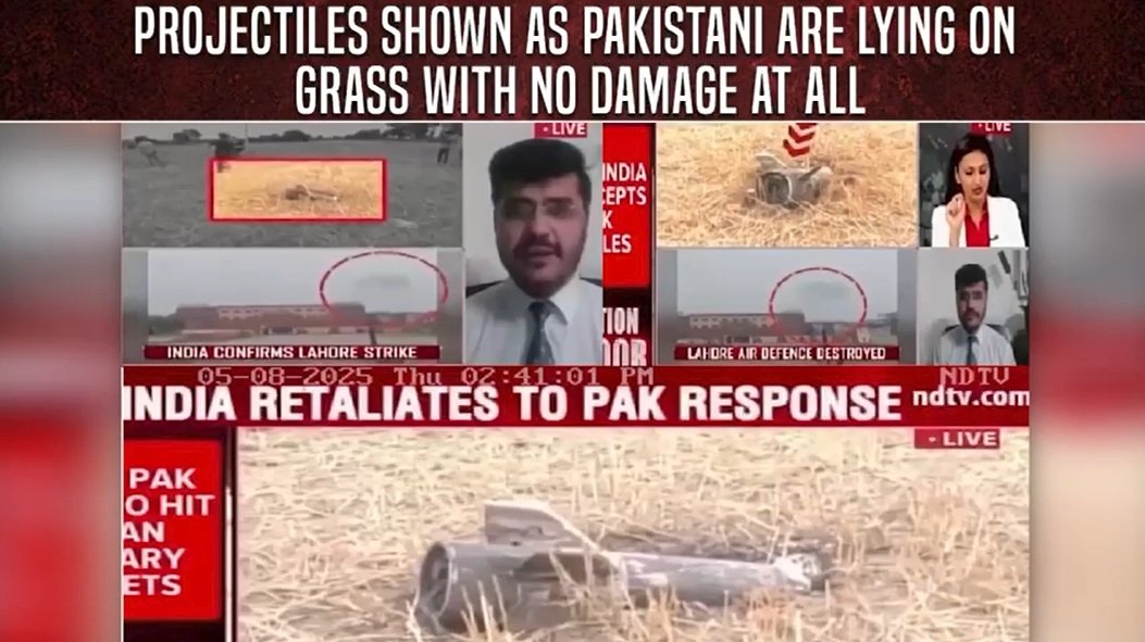 بھارتی میڈیا کی فیک نیوز فیکٹری متحرک،پاکستان کی جانب سے میزائل حملے کا جھوٹ بے نقاب