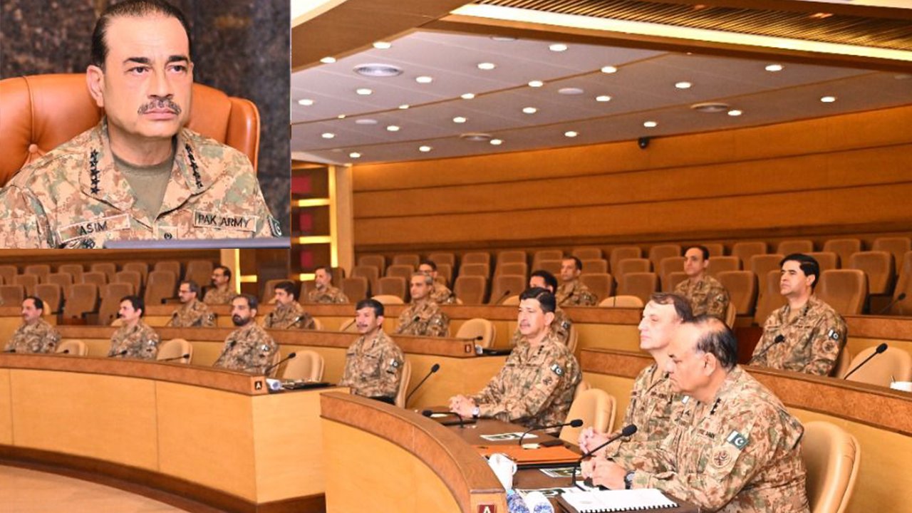 خضدار واقعہ کے پیچھے بھارت کی پشت پناہی سے چلنے والی پراکسیز ہیں، شرکا کور کمانڈر کانفرنس