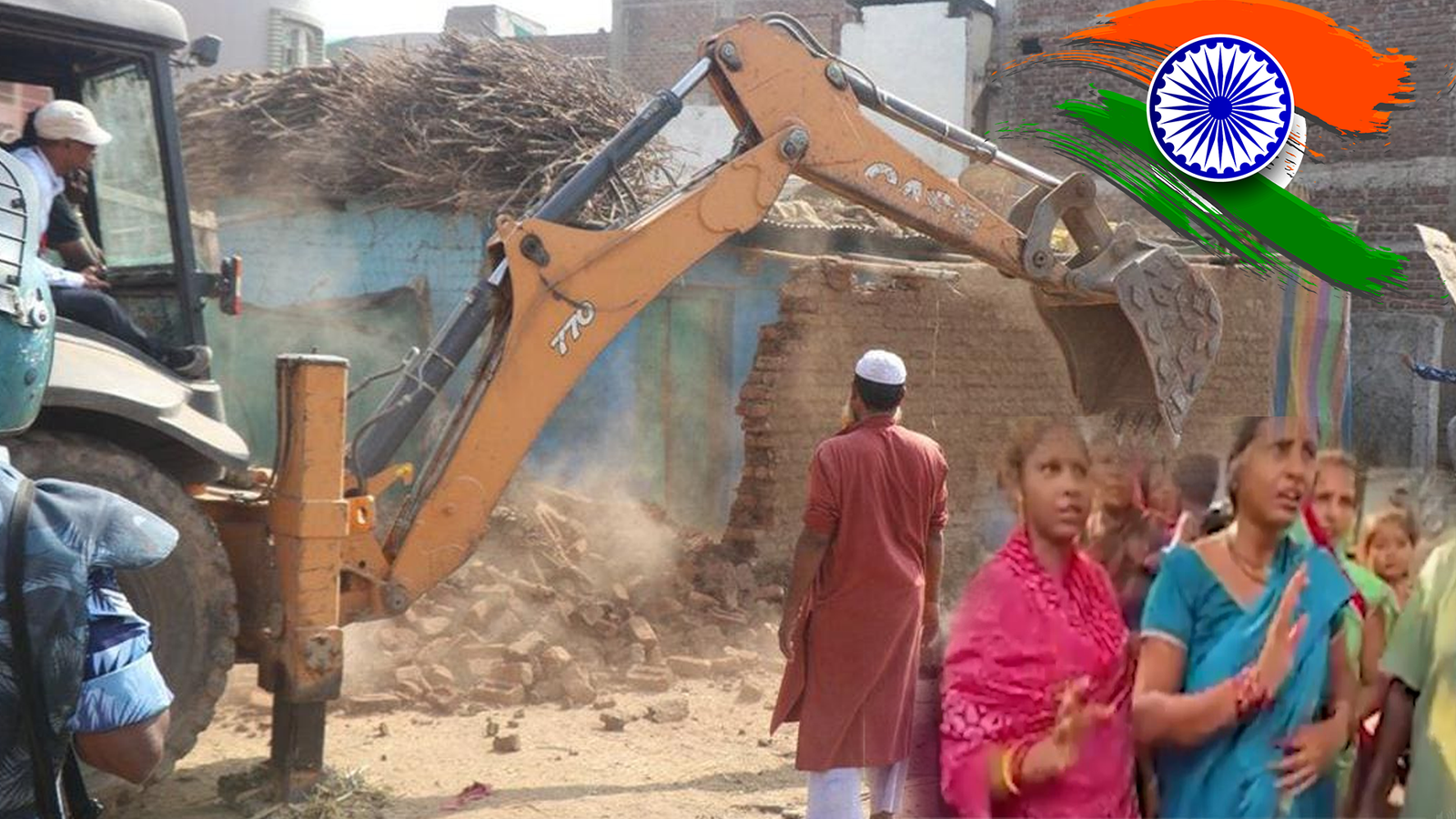 بھارت کی سرکاری سطح پر انتہا پسندی، مسلمانوں کے گھروں کی مسماری پر ہندو بھی بول پڑے