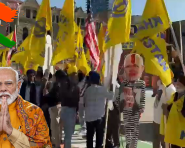 کینیڈا میں مودی کے خلاف مظاہرہ