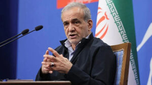 ایران کے صدر معسود پیزشکیان کا اعلان