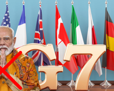 جی۔7 سربراہ کانفرنس میں نریندر مودی کی عدم شرکت