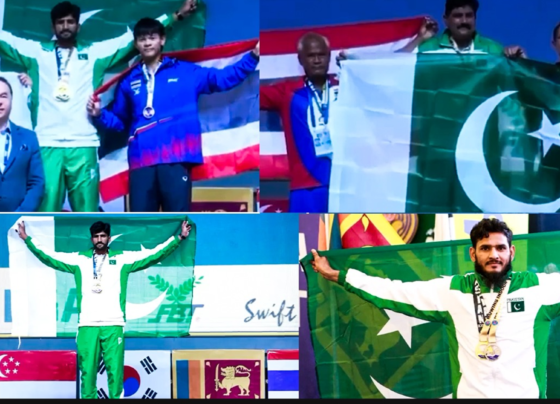 پاک آرمی نے انڈور روئنگ چمپیئن شپ میں 9 میڈل حاصل کر لیے