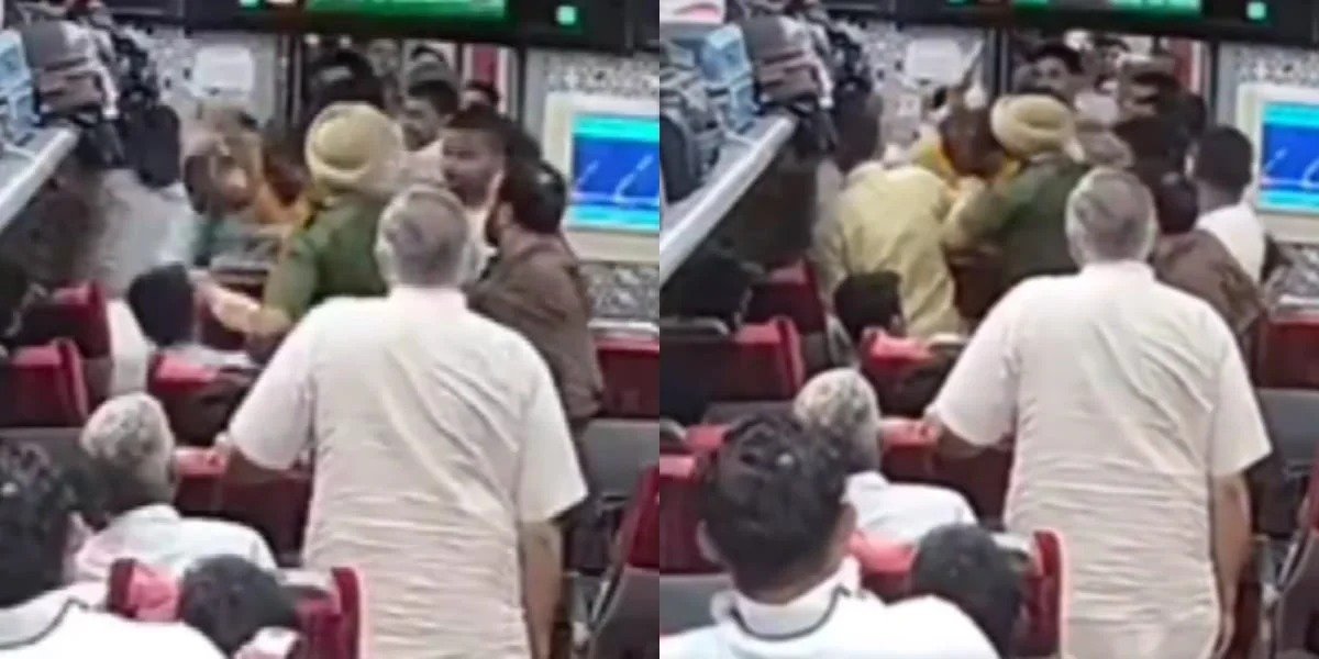 بی جے پی ایم ایل اے کے لیے سیٹ نہ چھوڑنے پر مسافر پر تشدد