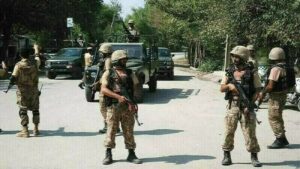 سیکیورٹی جوان شہید