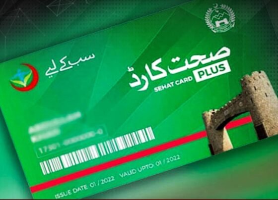 خیبرپختونخوا حکومت کا صحت کارڈ پروگرام
