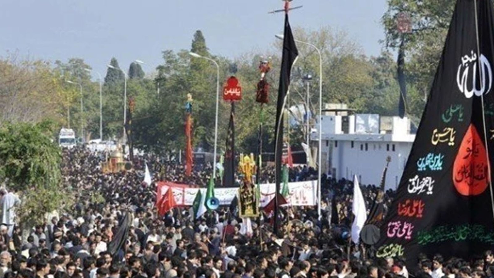 یوم عاشورہ،جلوس اور مجالس کا انعقاد ،سخت سیکورٹی،بعض علاقوں میں موبائل سروس جزوی معطل ہوگی