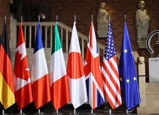 ایران سے جوہری پروگرام پر مذاکرات بحال کئے جائیں ، جی 7 وزرائے خارجہ کا مطالبہ