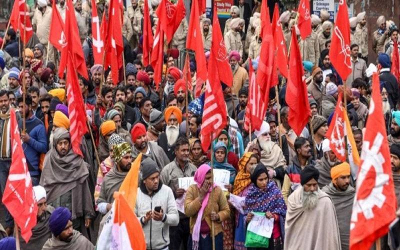 مودی حکومت کیخلاف 10 مزدور تنظیموں کی ملک گیر ہڑتال