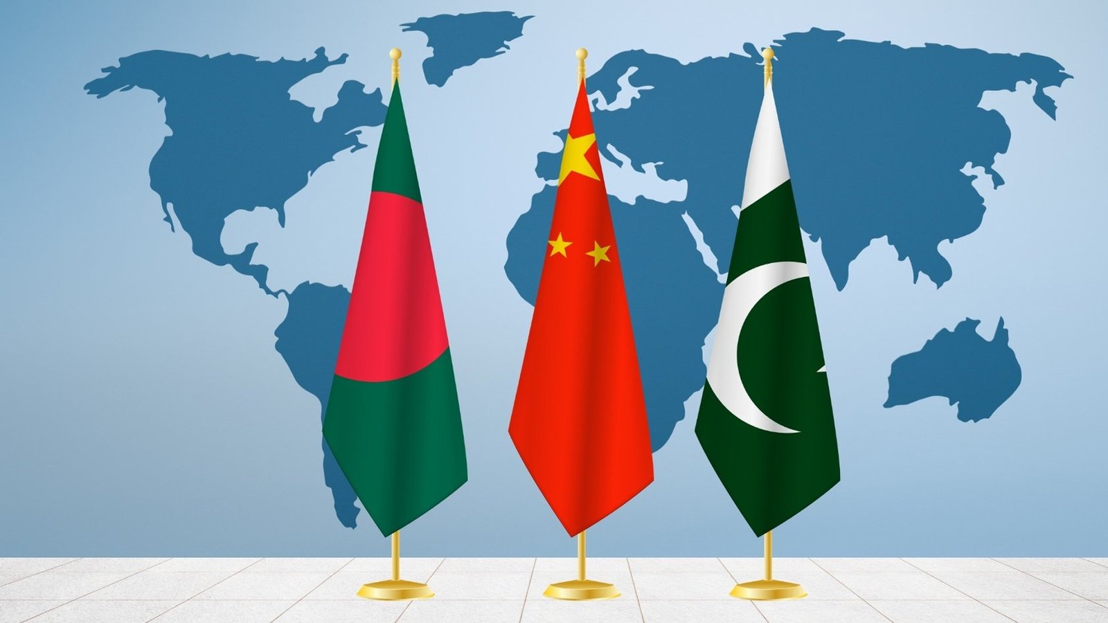 پاکستان، چین اور بنگلہ دیش کی قربت پر بھارت پریشان، جنرل چوہان کا اعتراف