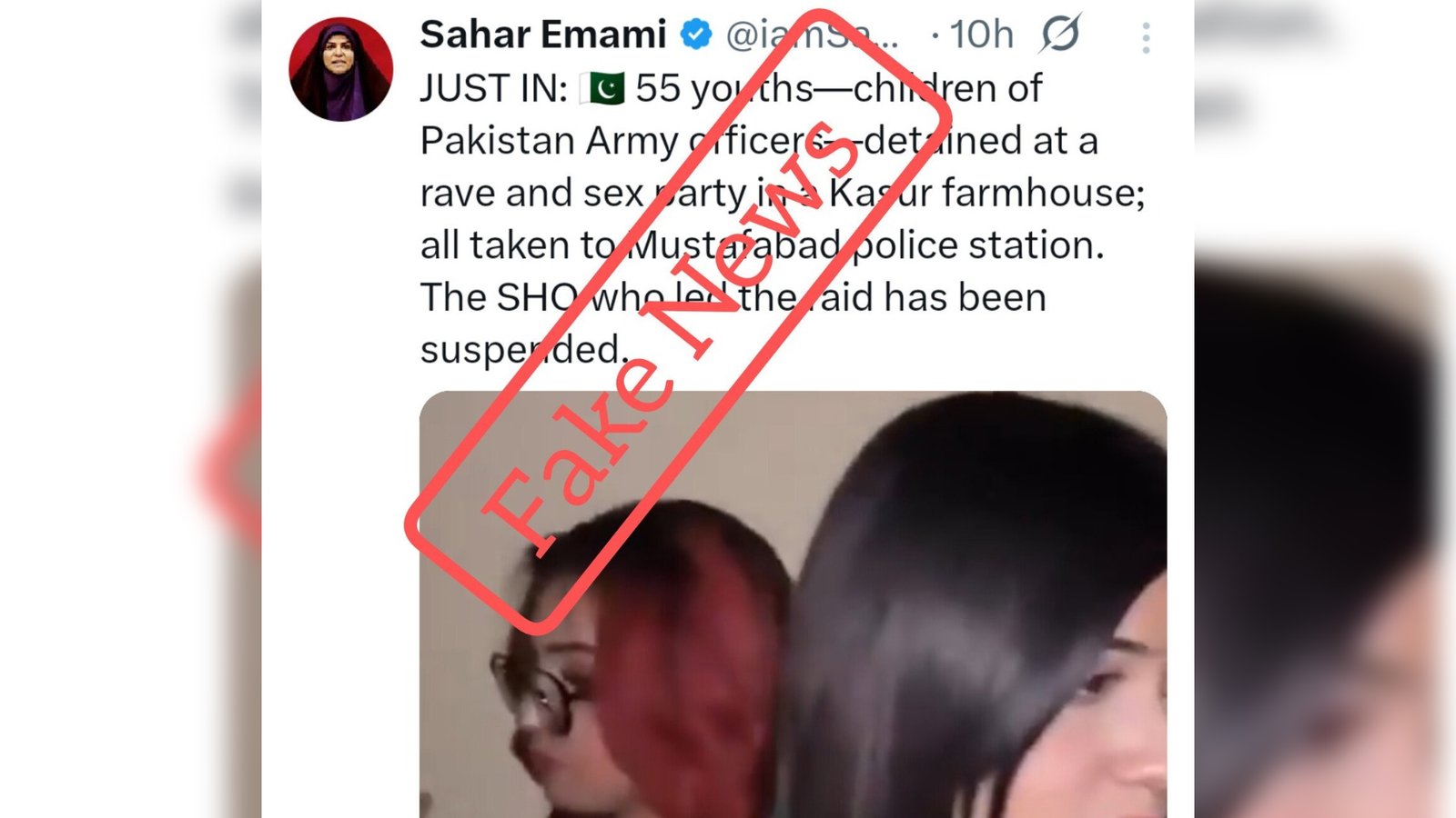 جعلی ایرانی اینکر بن کر  پاکستان مخالف جھوٹی خبر دینے والے بھارتی سوشل میڈیا اکاونٹس بے نقاب