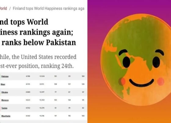 خوشی کا عالمی انڈیکس2025: پاکستان کی برتری نے مودی سرکار کا بیانیہ چیلنج کر دیا