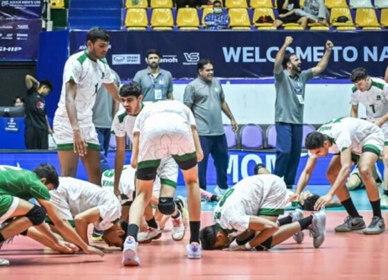 والی بال میچ