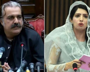 عالیہ حمزہ اور گنڈا پور