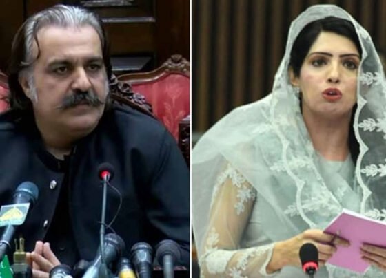 عالیہ حمزہ اور گنڈا پور
