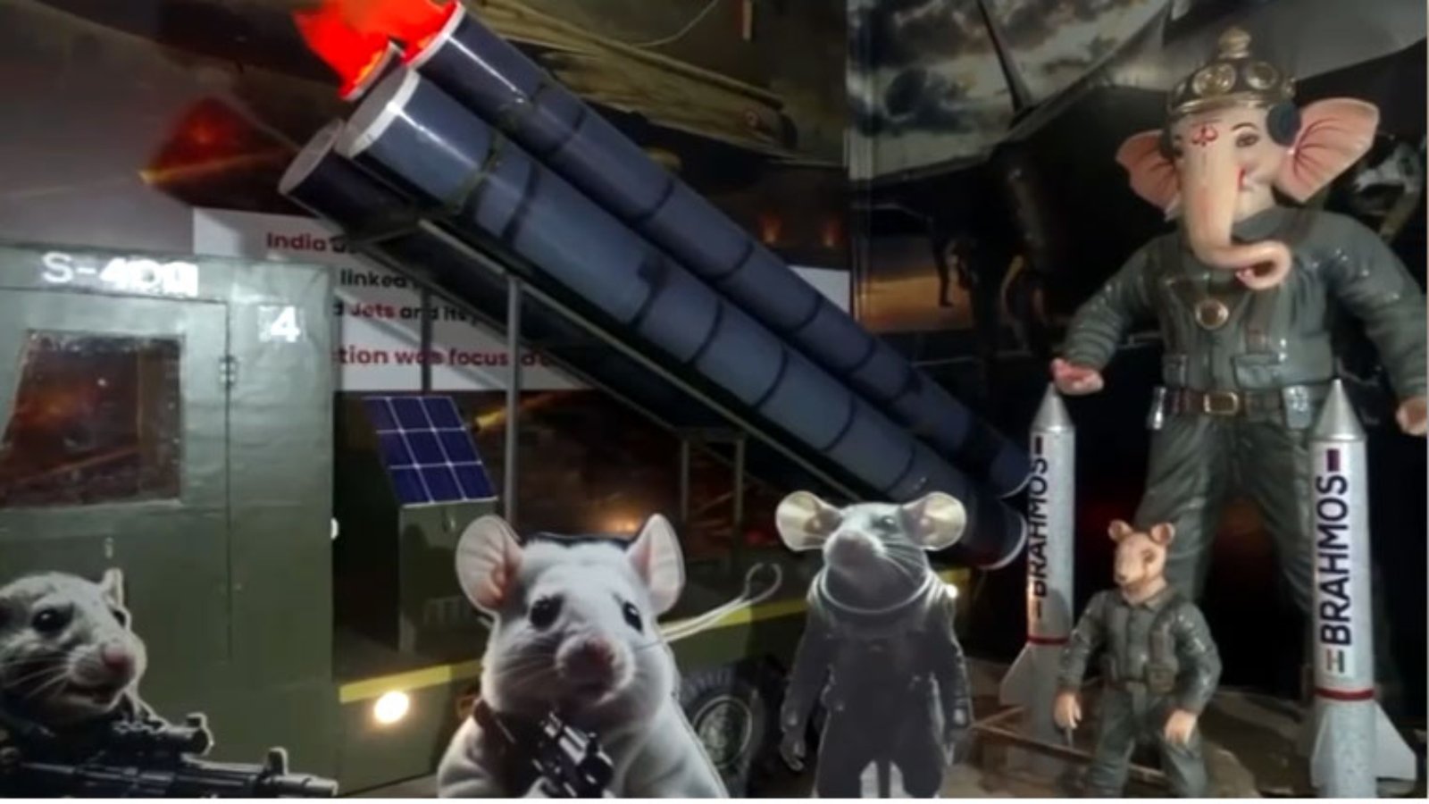 مودی راج میں مذہبی تہوار جنگی جنونیت کی نذر، گنیش پوجا عسکری پروپیگنڈا میں تبدیل