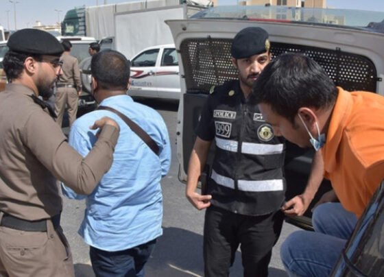 Illegal immigrants arrested