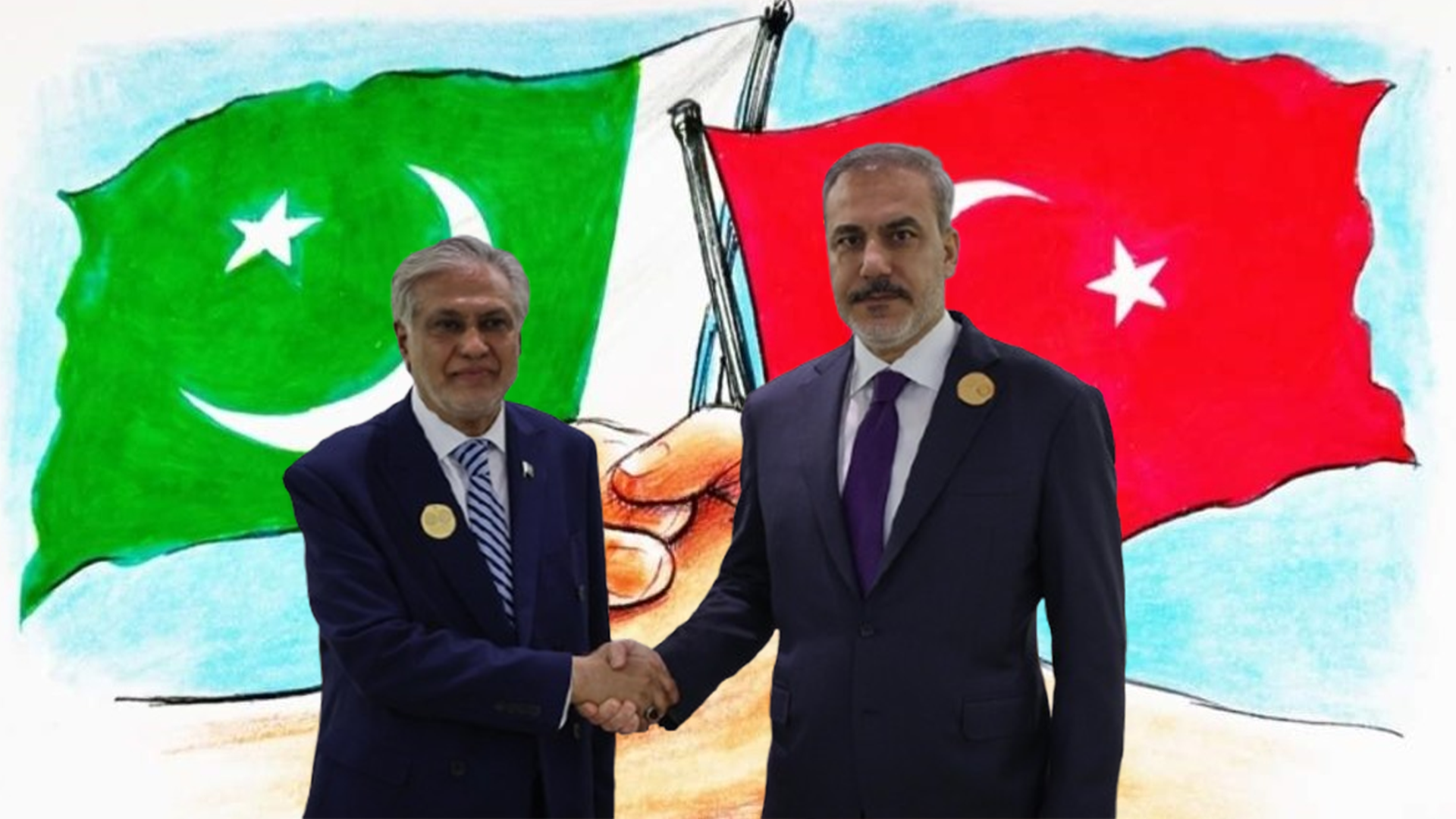 پاکستان اور ترکیہ کے وزرائے خارجہ کی اہم ملاقات