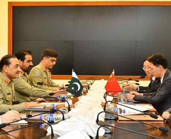 asim munir and chaina minister