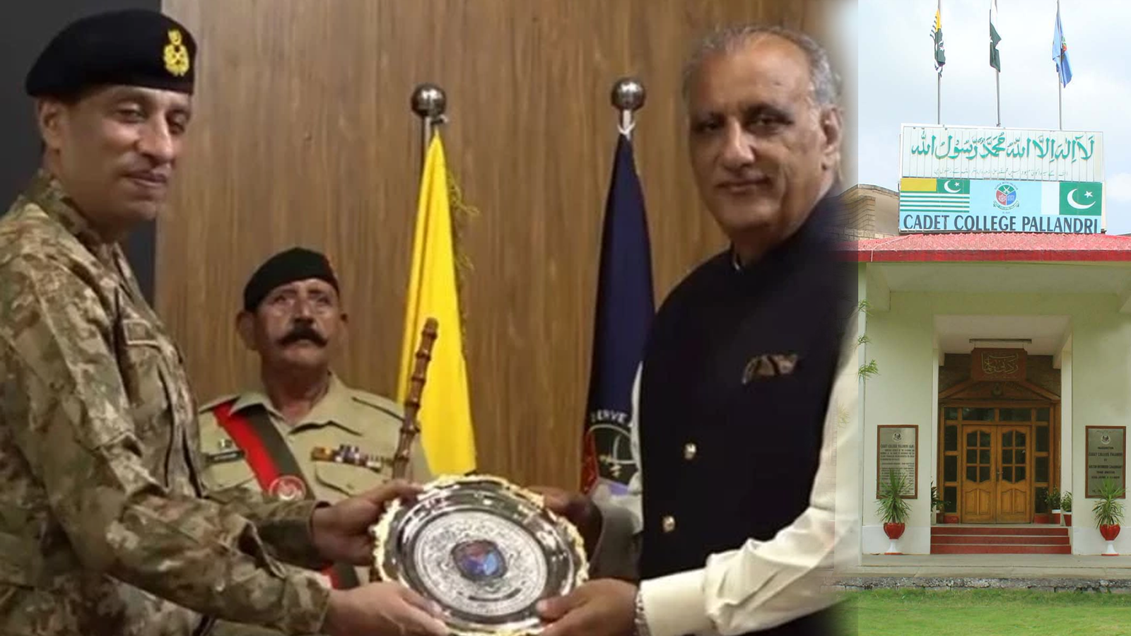 ڈی جی آئی ایس پی آر کا کیڈٹ کالج پلندری کا دورہ، کشمیری طلبا و اساتذہ کا پاک فوج سے والہانہ اظہار یکجہتی